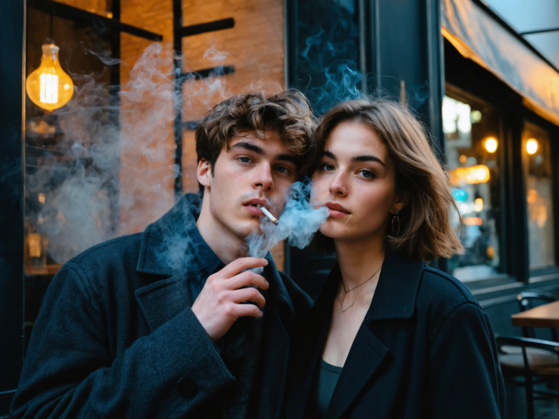 Le smirting : quand fumer et flirter se rencontrent
