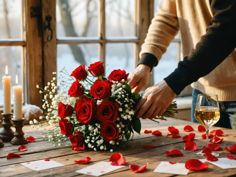 Les coulisses romantiques : comment bien préparer la Saint-Valentin
