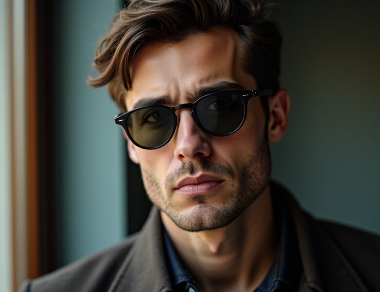 L&rsquo;homme aux lunettes : un regard sur l&rsquo;élégance et la vision