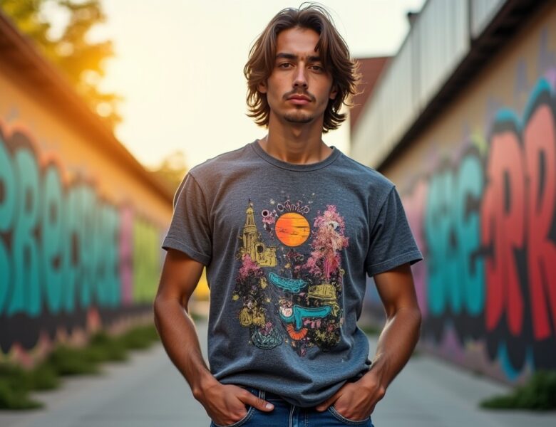 L&rsquo;art du T-shirt imprimé : entre style et créativité
