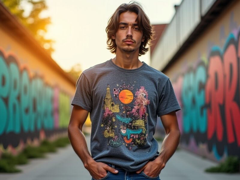 L&rsquo;art du T-shirt imprimé : entre style et créativité